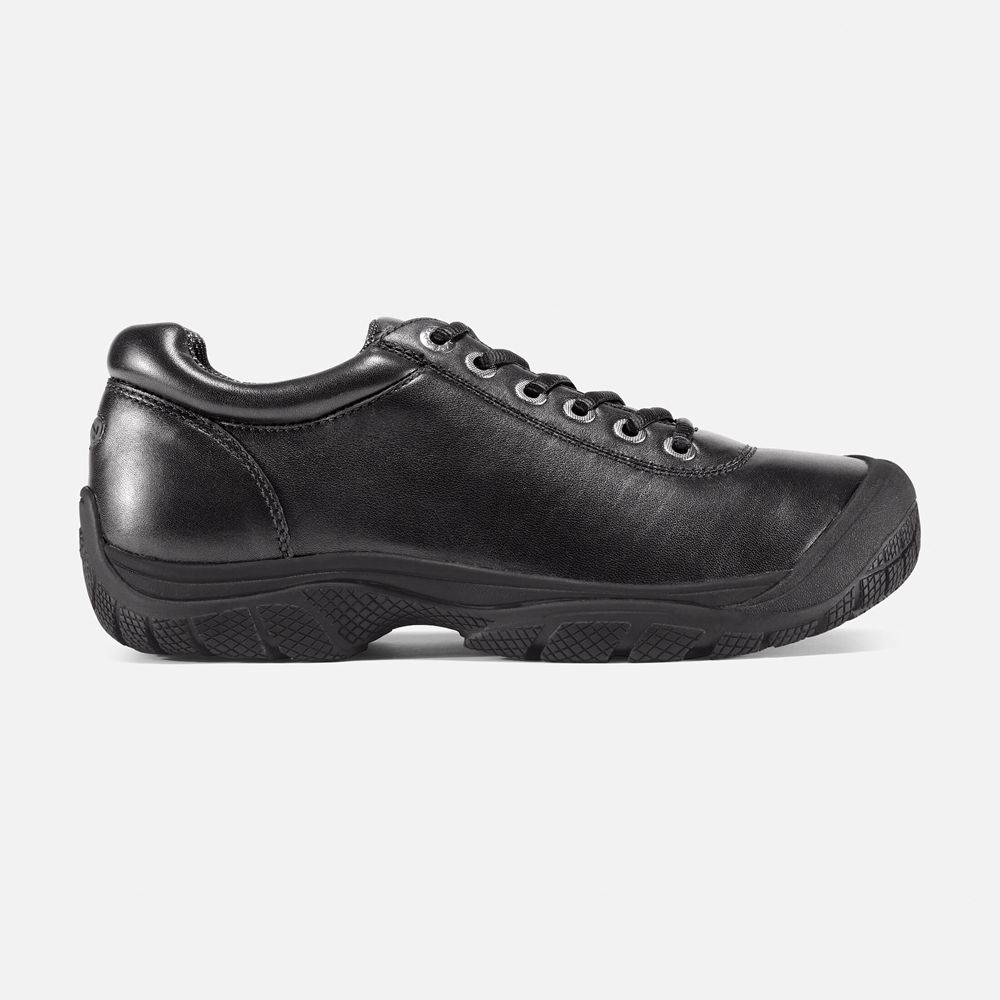 Zapatos Oxford Keen Mexico Negros - Hombre Ptc Dress - GY9274608